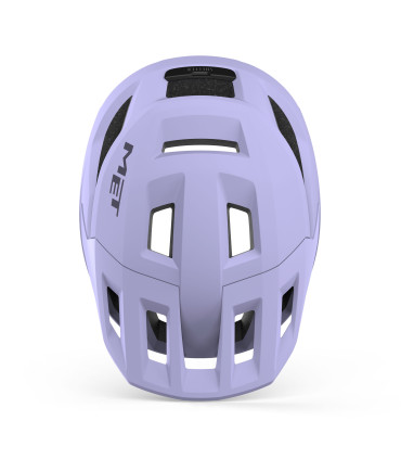 MET Shelter Youth – Lilac Glossy Kids Bike Helmet