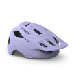 Kask młodzieżowy MET SHELTER YOUTH Unismall Liliowy lilac glossy