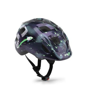 MET HOORAY S – kask dziecięcy glow in the dark