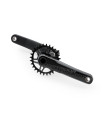 Korby Dartmoor MTB Tribe Hollow Direct Mount 175 mm, drążone ramiona, bez zębatki czarny mat