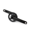 Korby Dartmoor MTB Tribe Forged Direct Mount 175 mm kute ramiona, bez zębatki czarny mat