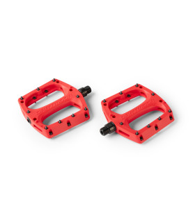 Dartmoor Drift Red – MTB Platform Pedals