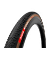 Opona gravel Vittoria Terreno T50 (Mix) G2.0 700x45C czarno-brązowa TLR Gravel Endurance