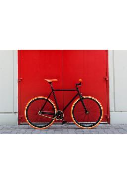 Woo Hoo Bikes - ORANGE 19" - Fixed Gear Track Bicycle