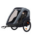 Hamax Avenida Twin – 2 Seat Bike Trailer with Suspension