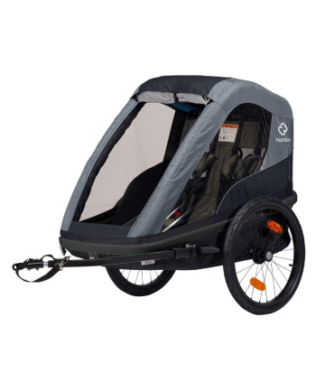 Hamax Avenida Twin – 2 Seat Bike Trailer with Suspension