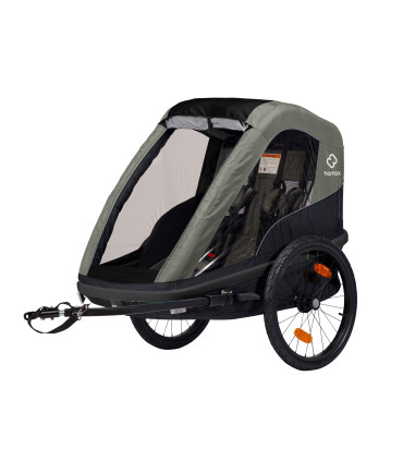 Hamax Avenida ONE – Olive Bike Trailer for Family Adventures