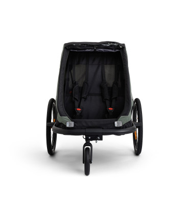 Hamax Traveller Twin khaki – przygoda dla dwójki