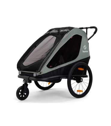 Hamax Traveller Twin khaki – przygoda dla dwójki