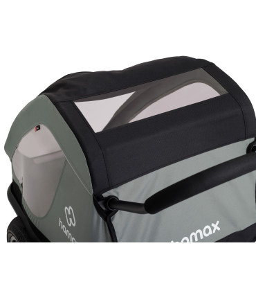 Hamax Traveller Twin khaki – przygoda dla dwójki