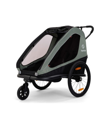 Hamax Traveller Twin khaki – przygoda dla dwójki