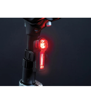 Trelock LS 740 – tylna lampka USB z funkcją hamowania