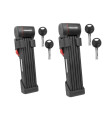 Trelock Bike Lock Set of Two FS 480 COPS X-PRESS 100 cm Black
