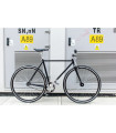 Woo Hoo Bikes - Classic Black 19" - Fixed Gear Track Bicycle