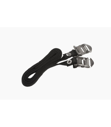 Toe Clip Pedal Straps Fix Black