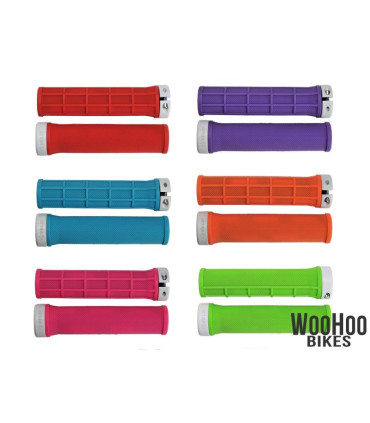 Chwyty Kierownicy VELO Skręcane Pomarańczowe