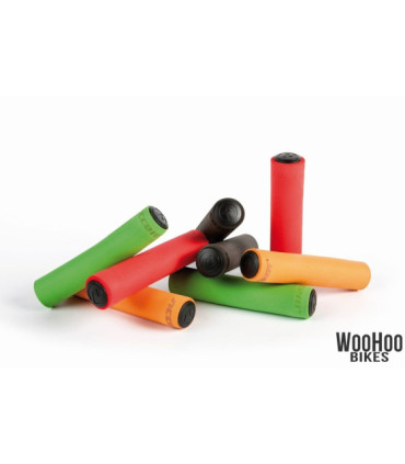 ACCENT Silicon Handlebar Grips Green