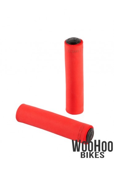 ACCENT Silicon Handlebar Grips Red
