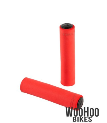 Chwyty Kierownicy Accent Silicon - Czerwone