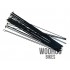 SLE Spokes 261mm Steel, Black 36pcs.