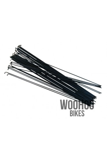 SLE Spokes 261mm Steel, Black 36pcs.