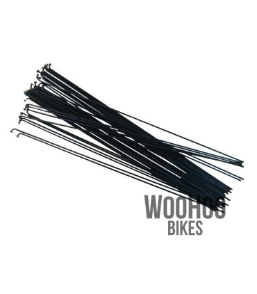 Szprychy SLE Spokes 261mm Stalowe, Czarne 36szt.