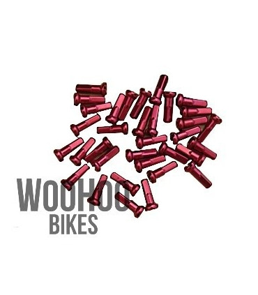 PILLAR Nipples Alloy 14mm x 36 pcs. Red