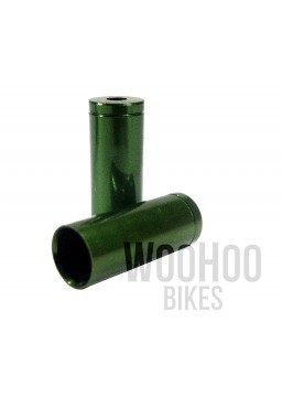Prox Lined Ferrule, Brake Cable Ends Green x 2