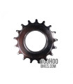 NOVATEC 18T 1/8" Track, Road, Fixed Gear Hub Cog, Silver
