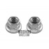 Hub Axle Nut M10 with a movable flange 10mm, 3/8" - 2 pieces