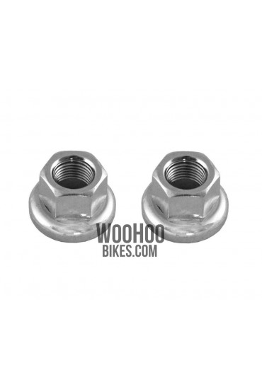 Hub Axle Nut M10 with a movable flange 10mm, 3/8" - 2 pieces