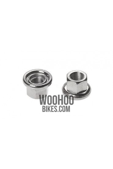 Hub Axle Nut HBT30 M9 with a movable flange 9mm - 2 pieces