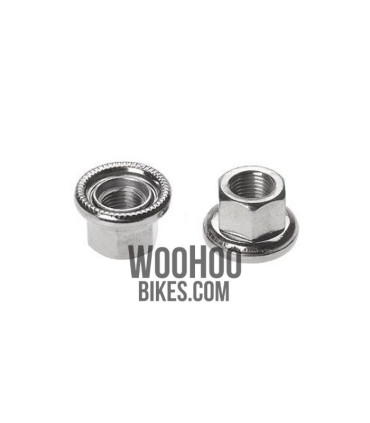 Hub Axle Nut HBT30 M9 with a movable flange 9mm - 2 pieces