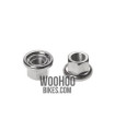 Hub Axle Nut HBT30 M9 with a movable flange 9mm - 2 pieces