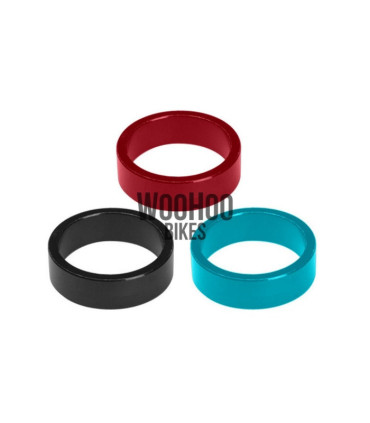 ACCENT Headset Spacers 1-1/8" 10mm Alluminium Black