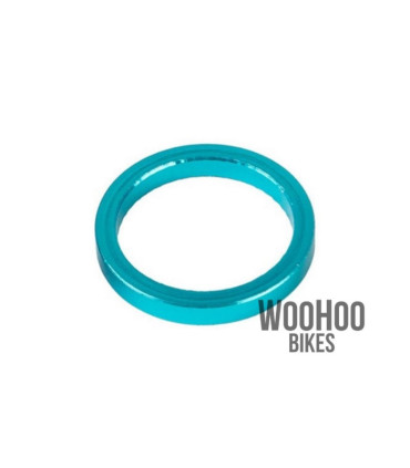 ACCENT Headset Spacers 1-1/8" 5mm Alluminium Blue