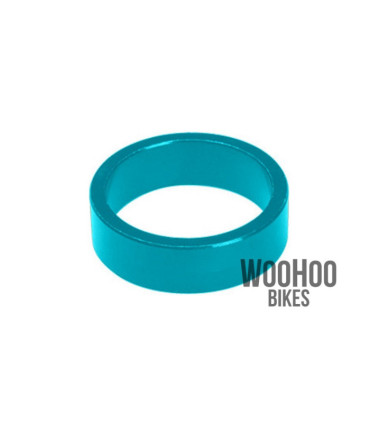 ACCENT Headset Spacers 1-1/8" 10mm Alluminium Blue