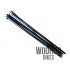 Pillar 288mm Stainless Steel Spokes, Black 18pcs.