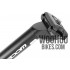 ZOOM SP-C207 Seatpost 25,4mm x 400mm Black