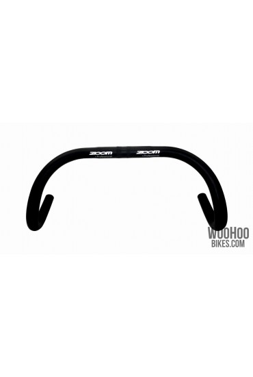 ZOOM DR-AL-130 Alloy Handlebar, 440 x 25.4mm, Fixed Gear Track Road Bicycles, Black
