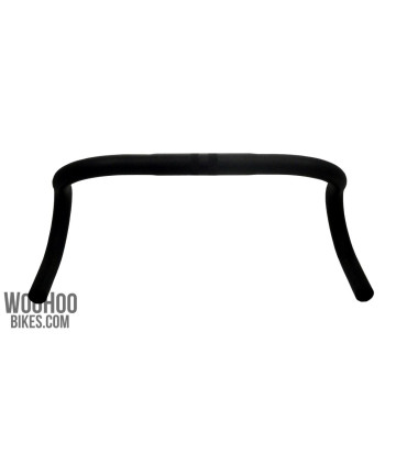 ZOOM DR-AL-130 Alloy Handlebar, 420 x 25.4mm, Fixed Gear Track Road Bicycles, Black