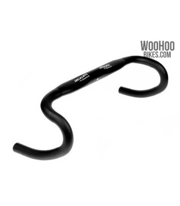 ZOOM DR-AL-194BT Road Bike Aluminum Handlebar, 31.8mm x 440mm, Matte Black