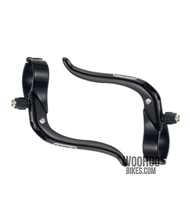 Dźwignie, Klamki ALHONGA HJ-R263A Caliper Alu Szosa, Ostre Koło, Czarne