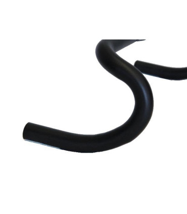 ZOOM DR-AL-194BT Road Bike Aluminum Handlebar, 31.8mm x 440mm, Matte Black