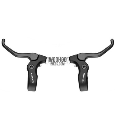Tektro 289A Pair of Short Pull Brake Levers BMX Fixed Gear Black
