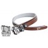 VP-715 Toe Clip Synthetic Leather Pedal Straps Brown