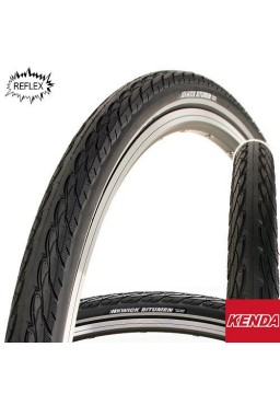 Kenda KWICK BITUMEN K1068 28'' 700x35C Reflex Tire with Refective Sidewall