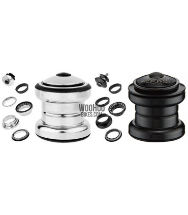 Stery Kierownicy NECO H852 A-Head 1-1/8", 28,6 x 34 x 30mm Srebrne