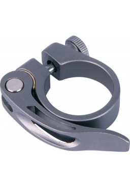 Accent X-Country QR Seatpost Clamp 31.8mm Gray