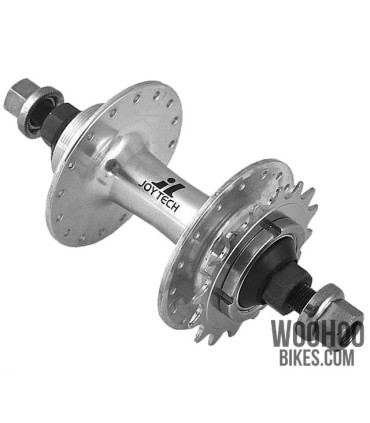 JOYTECH Front & Rear Hub Set, Fixed Gear, Road, Track 32H Silver